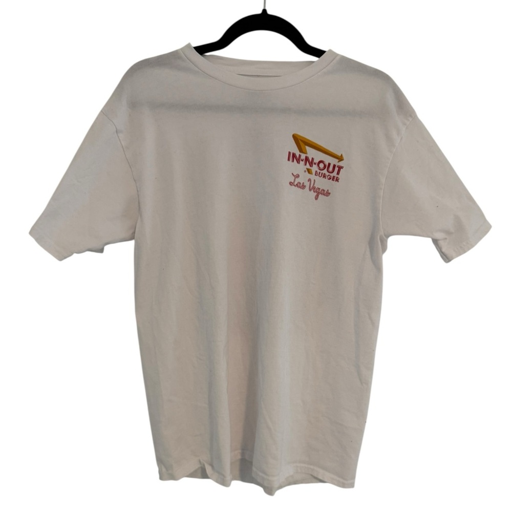 In N Out White‎ T Shirt, Size L